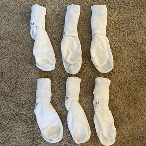 Men’s Long White Socks
